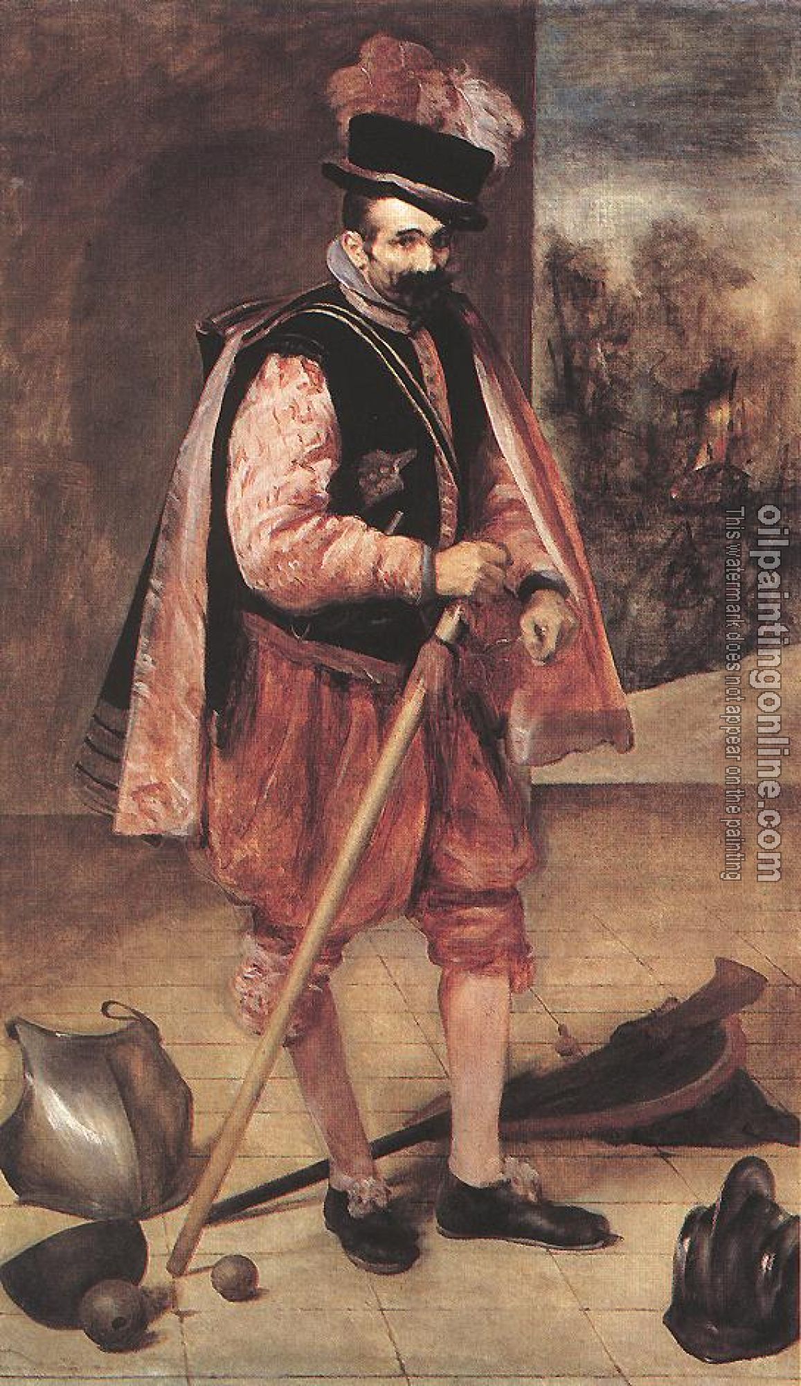 Velazquez, Diego Rodriguez de Silva - The Buffoon Juan de Austria
